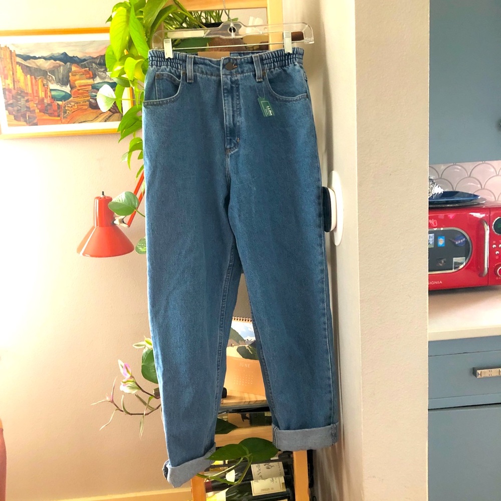 NWT ll bean mom jeans